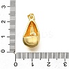 Rack Plating Brass Micro Pave Cubic Zirconia Pendants KK-L226-102G-S-3