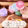 Segment Dyed Knitting Yarn DIY-TAC0033-03E-5
