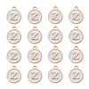 Golden Plated Alloy Charms X-ENAM-S118-01Z-2
