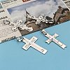 Non-Tarnish 201 Stainless Steel Big Pendants STAS-I002-M06-1-6