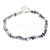 12Pcs Mixed Gemstone Chip Beaded Necklaces for Women G-B122-04-2
