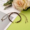 Adjustable Braided Polyester Cord Bracelet Making AJEW-JB00760-06-4