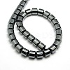Grade AA Non-magnetic Synthetic Hematite Column Beads Strands X-G-F161-06E-2