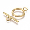 Ion Plating(IP) 304 Stainless Steel Toggle Clasps LS-X-STAS-P248-03G-2