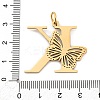 Ion Plating(IP) 201 Stainless Steel Pendants STAS-N103-184G-K-3