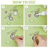 Iron Brooch JEWB-FH00015-5