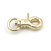 Zinc Alloy Swivel Lobster Claw Clasps PALLOY-WH0006-02B-G-1