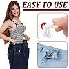 120Bgas 4 Styles Nylon & Iron Hook and Eye DIY-NB0016-10B-4
