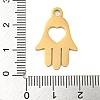 Ion Plating(IP) 304 Stainless Steel Pendants STAS-B056-16G-3