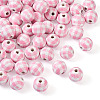 Natural Wooden Beads WOOD-TAC0010-05D-3