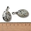Natural Sesame Jasper Pendants G-Z055-03P-07-3