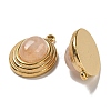 Natural Rose Quartz Pendants STAS-L025-007G-05-2