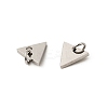 316 Surgical Stainless Steel Pendants STAS-J038-07P-2