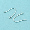 925 Sterling Silver Hoop Earring Findings STER-H107-08S-3
