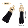 SUNNYCLUE 100Pcs Faux Suede Tassel Pendant Decorations FIND-SC0003-22A-2