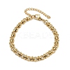 304 Stainless Steel Link Chain Bracelets for Women BJEW-Z143-22G-01-4