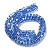 Electroplate Glass Beads Strands EGLA-H108-01A-AB05-2