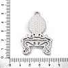 Glass Mirror Pendants FIND-Z073-03P-3