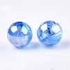 Transparent Plastic Beads OACR-S026-8mm-02-2
