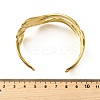 304 Stainless Steel Cuff Bangles for Women BJEW-M103-01D-G-2