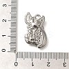 Anti-Tarnish 304 Stainless Steel Pendants STAS-I321-04P-3