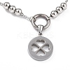 304 Stainless Steel Pendant Necklaces NJEW-L458-080P-2