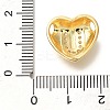 Rack Plating Brass Micro Pave Cubic Zirconia Pendants KK-I722-04G-U-3