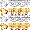 160Pcs 2 Colors Alloy Tube Bails FIND-SP0001-75-1