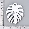 Spray Painted Alloy Big Pendants PALLOY-T092-79E-4