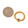Glass Seed Beads Stretch Rings RJEW-JR00703-6