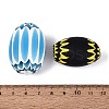 Handmade Millefiori Glass Barrel Beads LA-N002-30-3