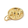 Rack Plating Brass Pendants KK-H431-43G-3