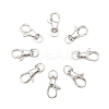 Tarnish Resistant Polished 316 Surgical Stainless Steel Large Lobster Claw Swivel Clasps STAS-R072-27-1