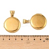 316 Stainless Steel Locket Pendants STAS-K321-11C-G-3