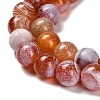 Dyed Natural Agate Beads Strands G-G203-10K-12mm-4