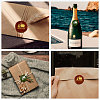 Autumn Theme DIY Scrapbooking Wax Seal Stamp with Wooden Handle AJEW-WH0208-1246-7