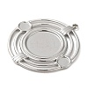 Non-Tarnish 304 Stainless Steel Pendant Cabochon Settings LS-STAS-K263-44P-2