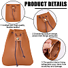 Cowhide Coin Wallets AJEW-WH20002-33A-02-6