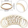 Unfinished Wood Linking Rings WOOD-NB0001-55-2
