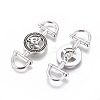 Tibetan Style Alloy Links connectors TIBEP-5193-AS-LF-2