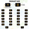 26Pcs Glass Connector Charms PALLOY-YW00117-3