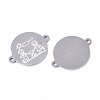 Tarnish Resistant 201 Stainless Steel Links connectors STAS-S079-156A-P-2