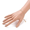 Glass Charm Bracelets BJEW-JB05600-04-5