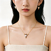 15Pcs 15 Styles Zinc Alloy Enamel Pendants ENAM-YW0003-82-8