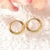 304 Stainless Steel Hoop Earrings for Women EJEW-M068-15K-G-3