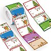 Christmas Theme Cartoon Paper Stickers STIC-P013-07D-1