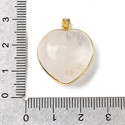 Natural Quartz Crystal Pendants G-B149-10G-09-1