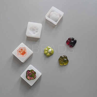 Paw Print Food Grade Silicone Molds LS-DIY-F147-03-1