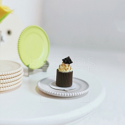 Spray Printed Alloy Plates Miniature Ornaments LS-PW-WG8112A-01-1