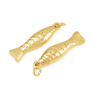 Brass Pendants KK-CBACBC6-01G-1